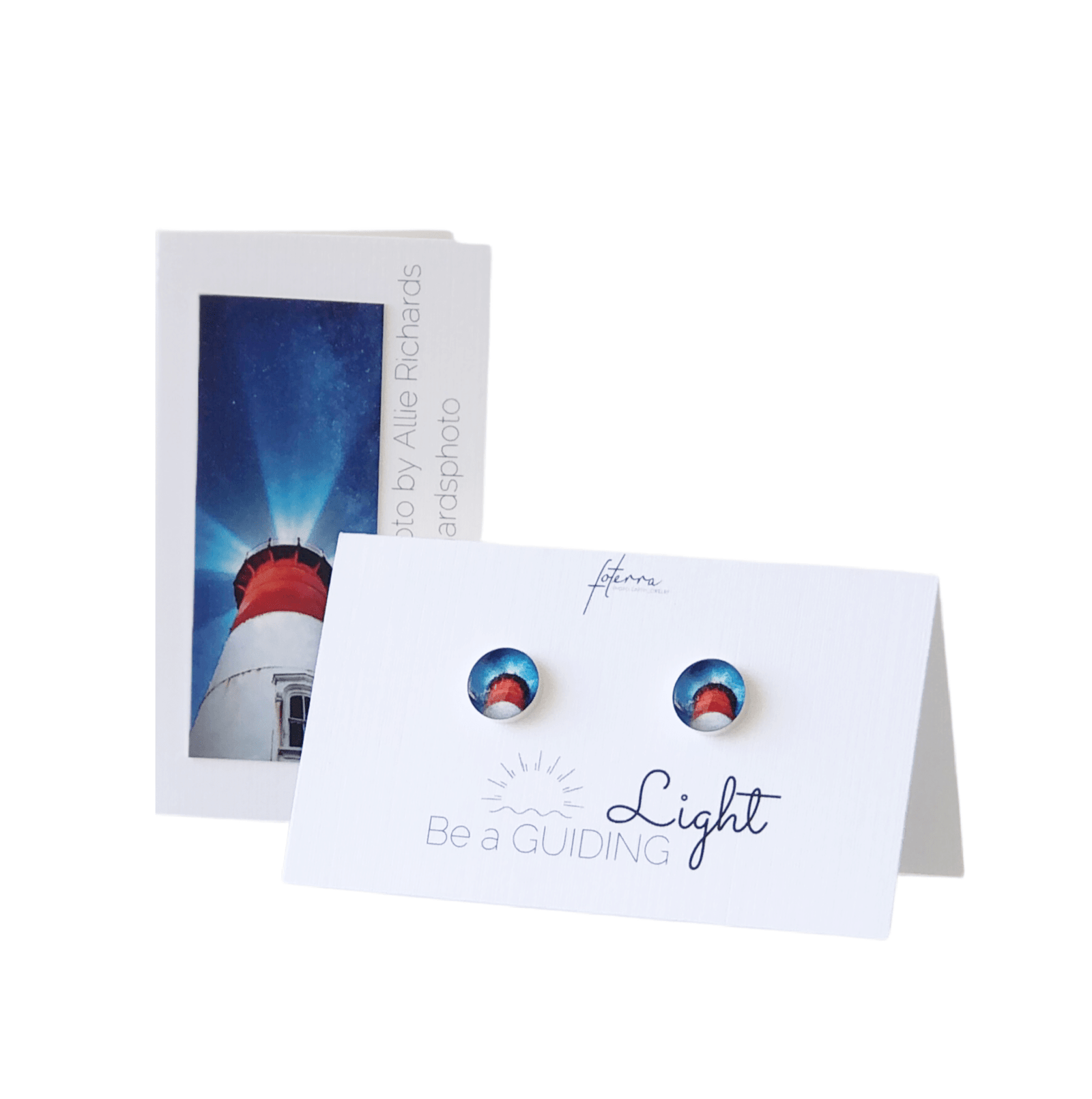 Cape Cod Lighthouse Post Earrings Allie Richards