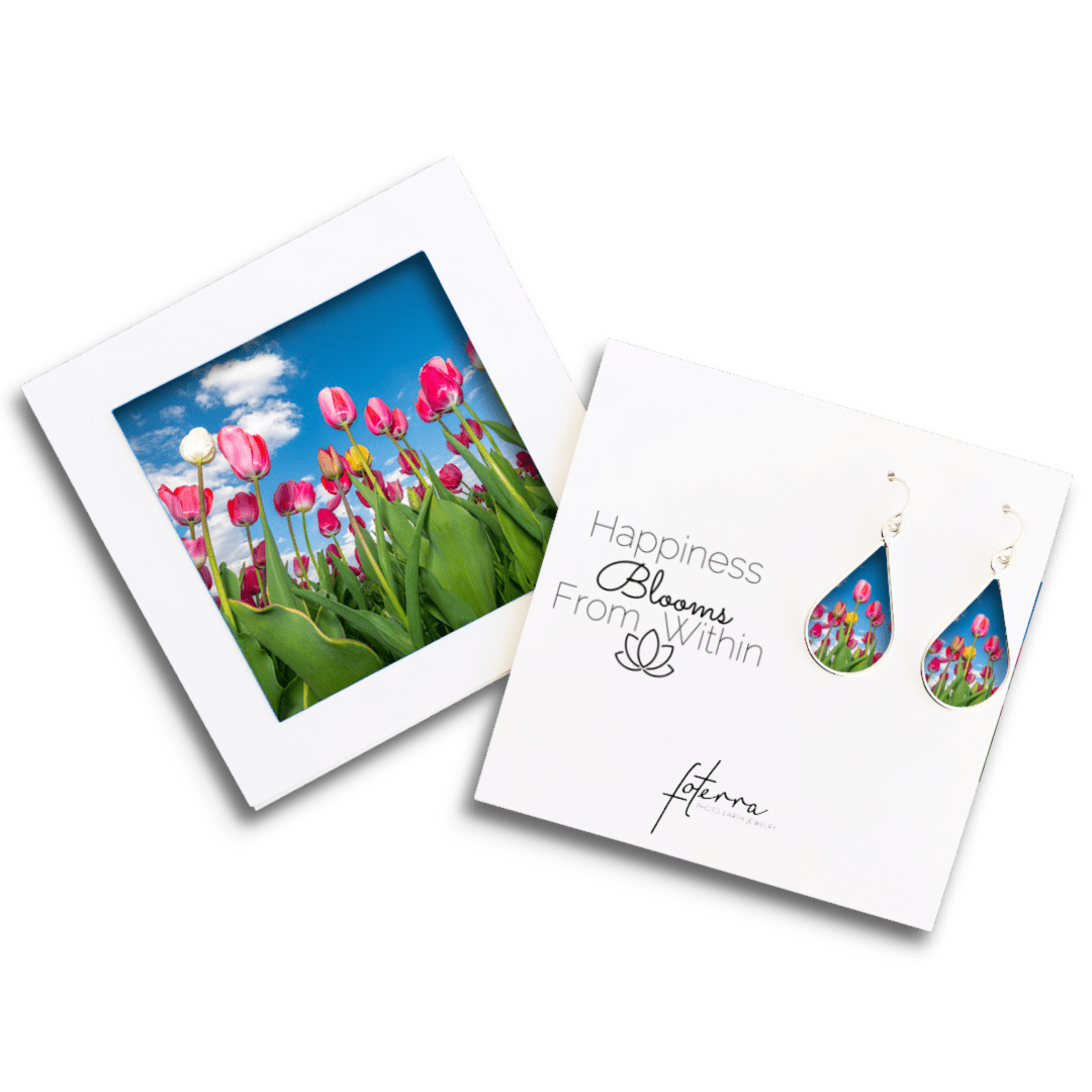 Tulip Garden Earrings by Allie Richards