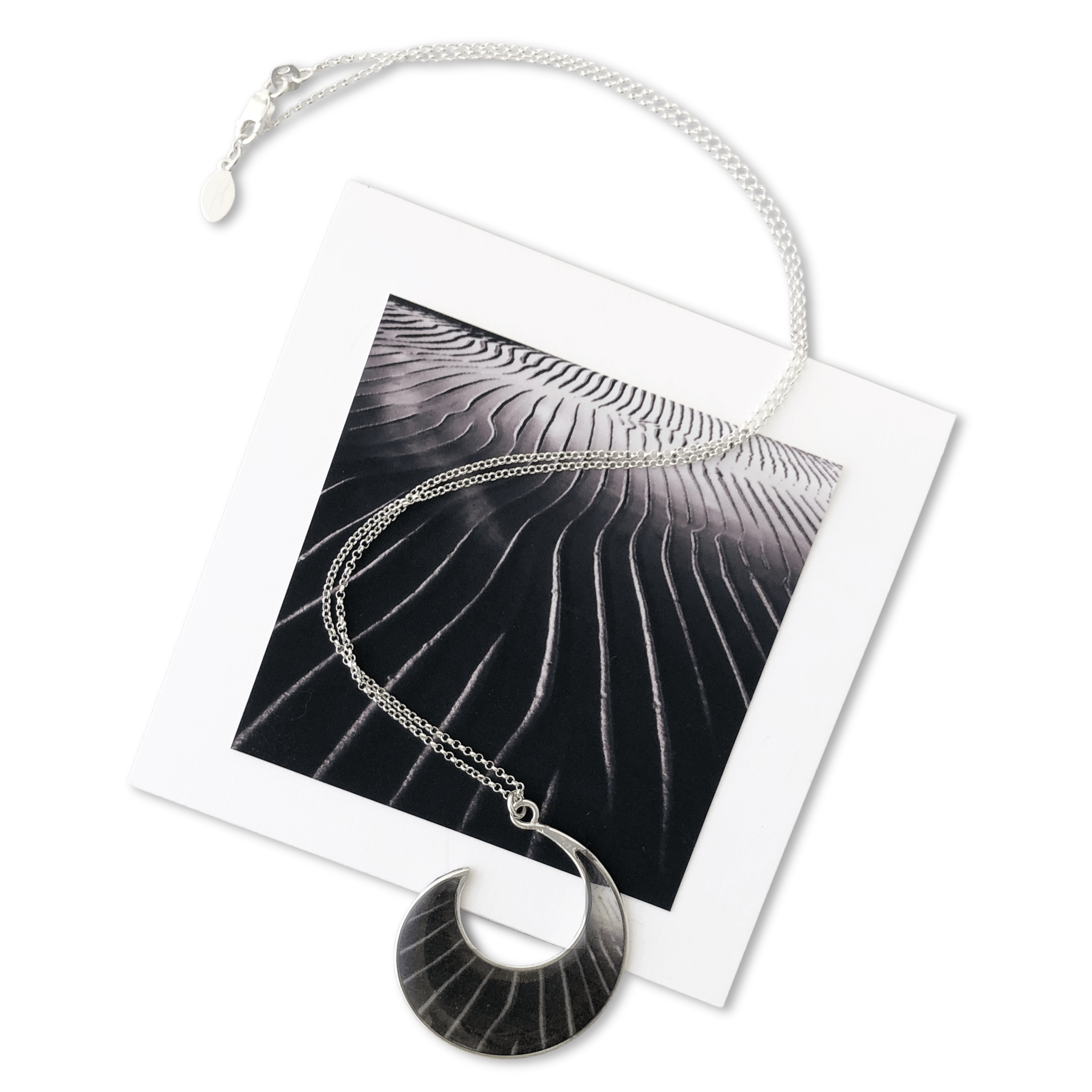 Black Sands Beach Necklace by Allie Richards