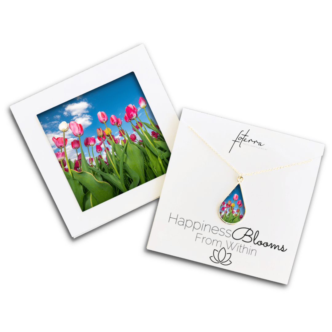 Tulip Garden Necklace by Allie Richards