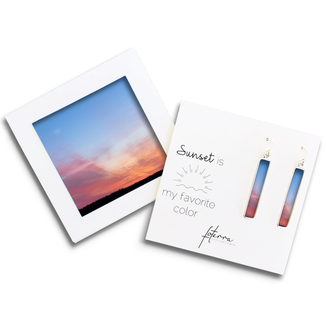 Midwest Sunset Earrings by Carissa Photopoulos