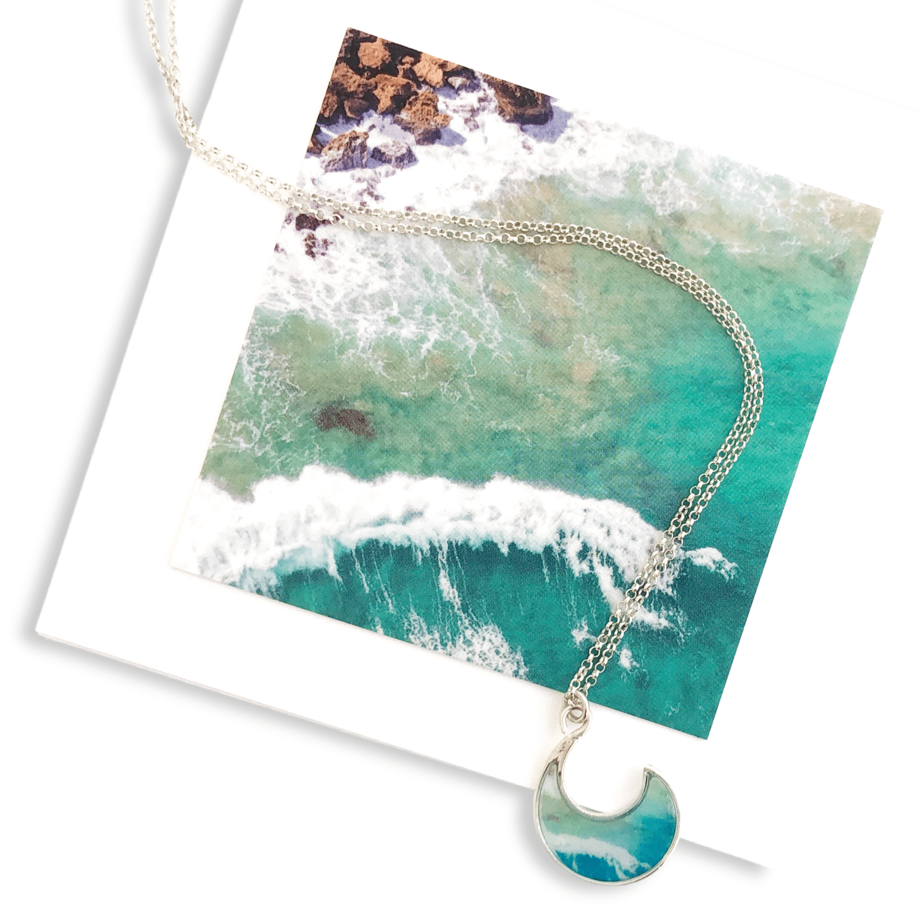 Jersey Shore Wave Necklace by Chloe Masco