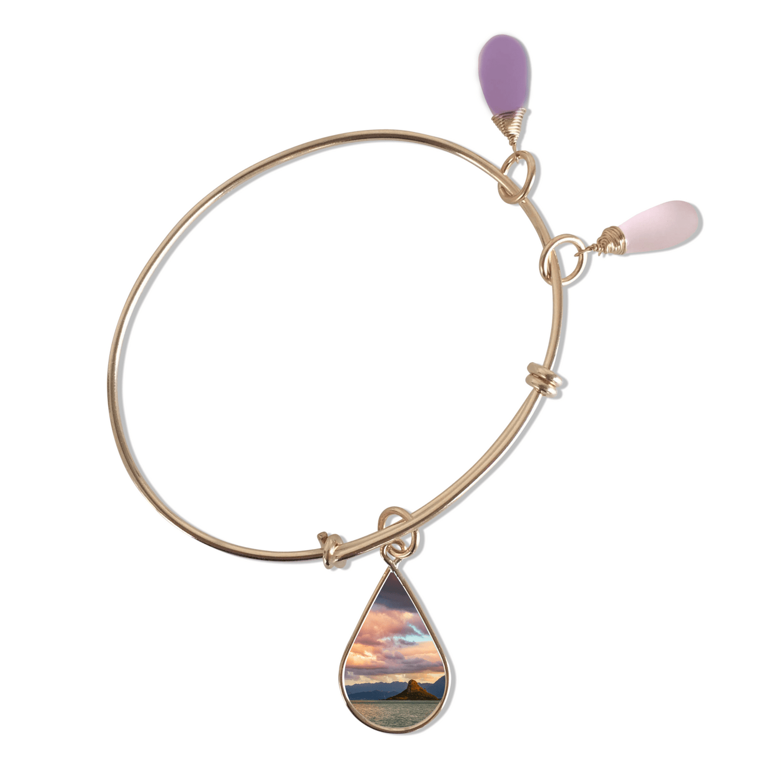 Oahu's Chinaman's Hat Bangle by Foterra Jewelry