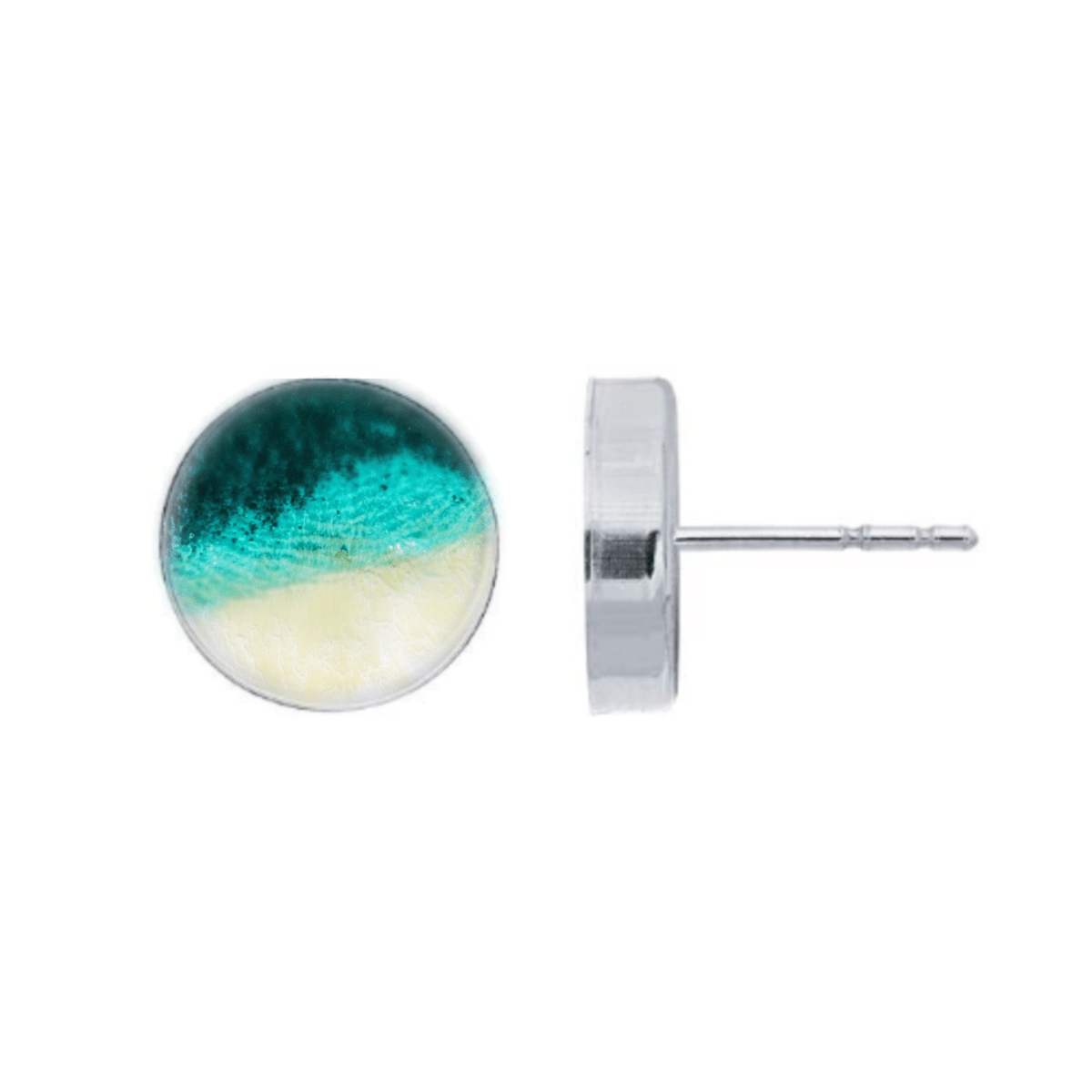 Blue Ocean post earrings