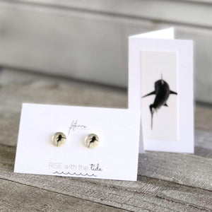 Shark Earrings by John Baran