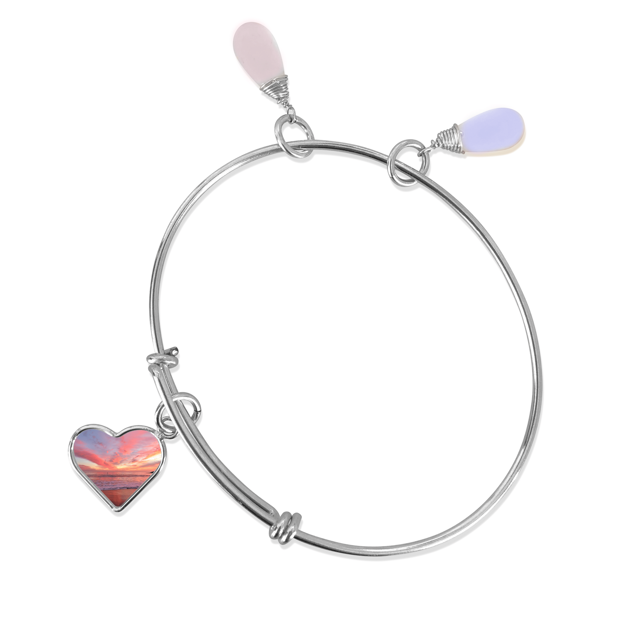 California Ocean Sunset Bangle by Heather Fassio