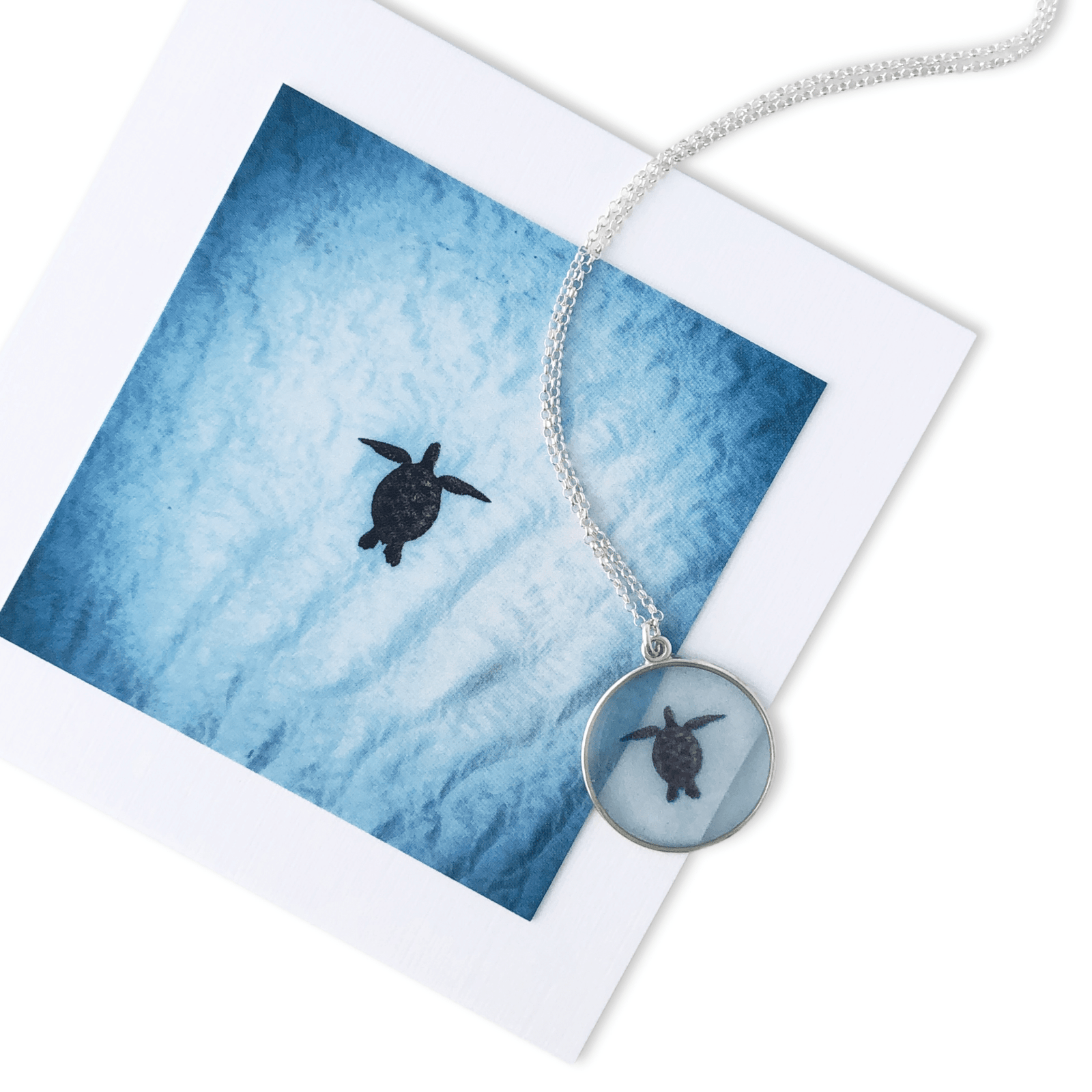 Sea Turtle Necklace by John Kowitz