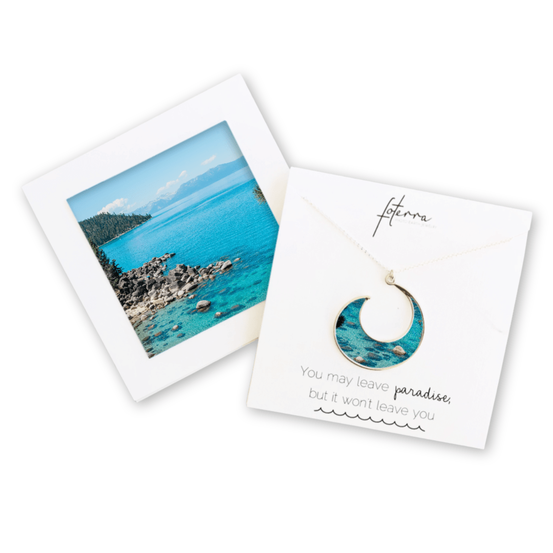 Lake Tahoe Necklace by Kelli Price