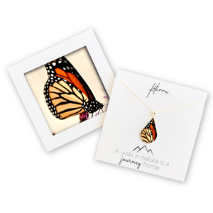 Monarch Butterfly Necklace by Kelly Kreger