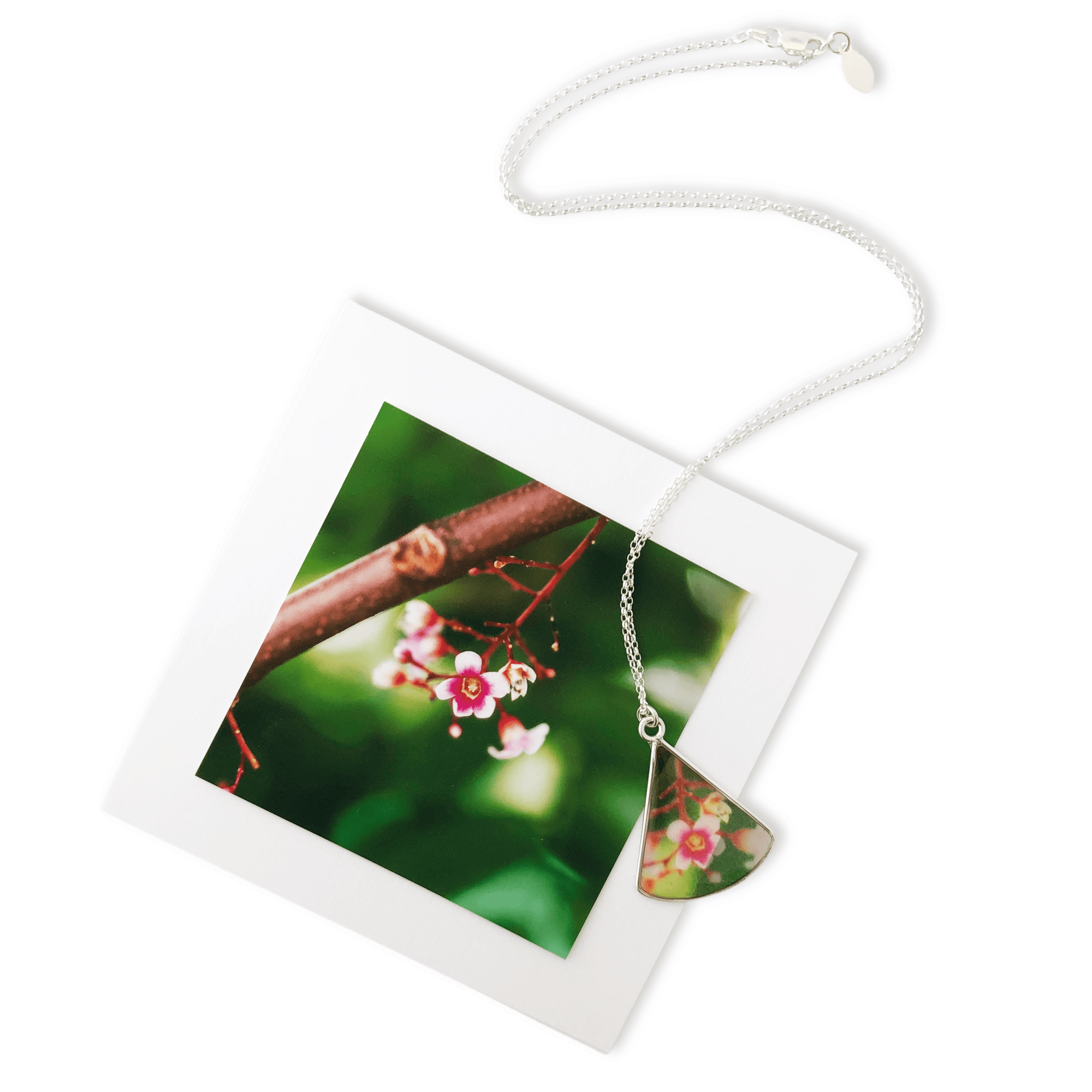 Costa Rican Blossom Necklace by La Vida in Life Photography