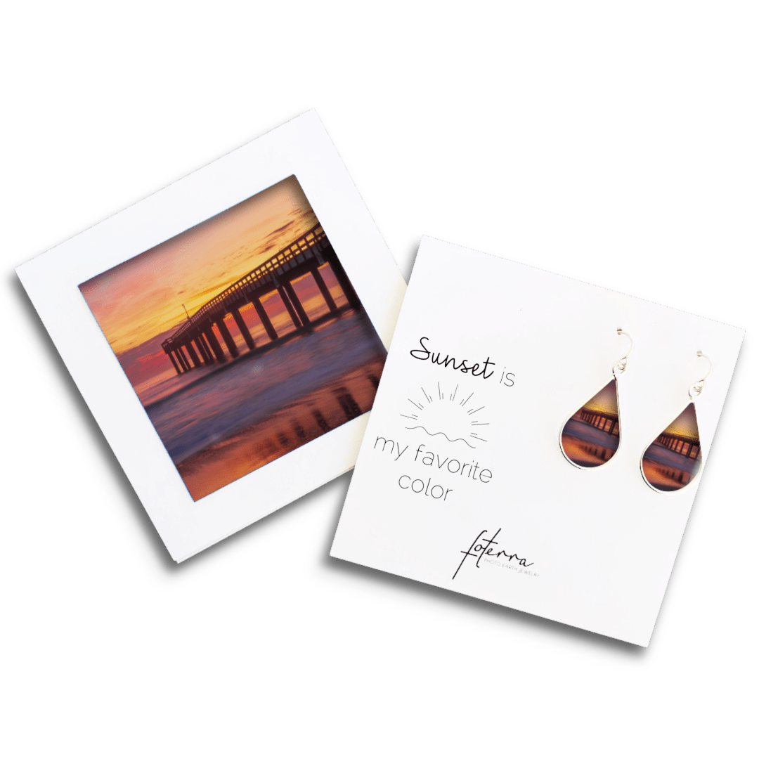 Morgane Mathews Fine Arts Photography Earrings