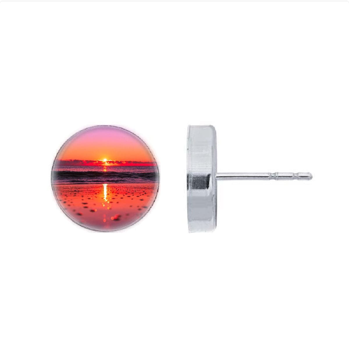 Ocean Sunset Earrings by Roxanne Collins