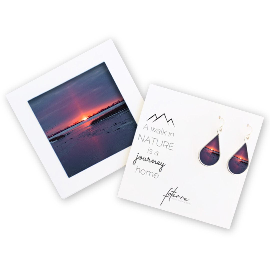 Coastal Sunrise Earrings by Roxanne Collins