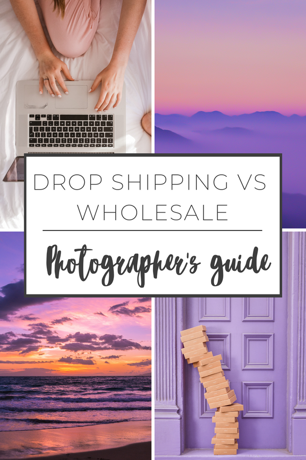 Drop shipping Vs. Wholesale Print on demand products for photographers