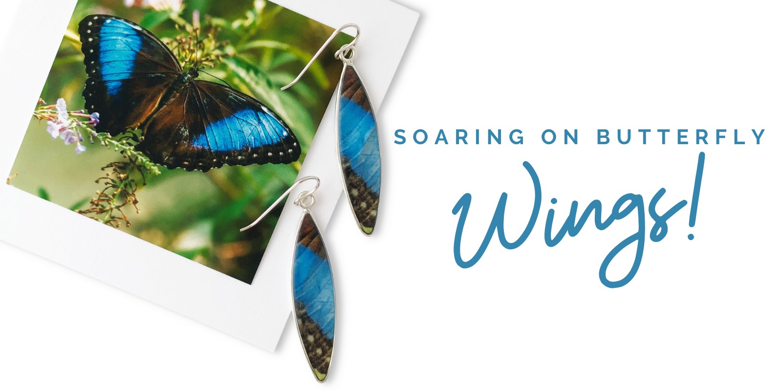 Butterfly Jewelry Delightfully Captures Nature's Beauty