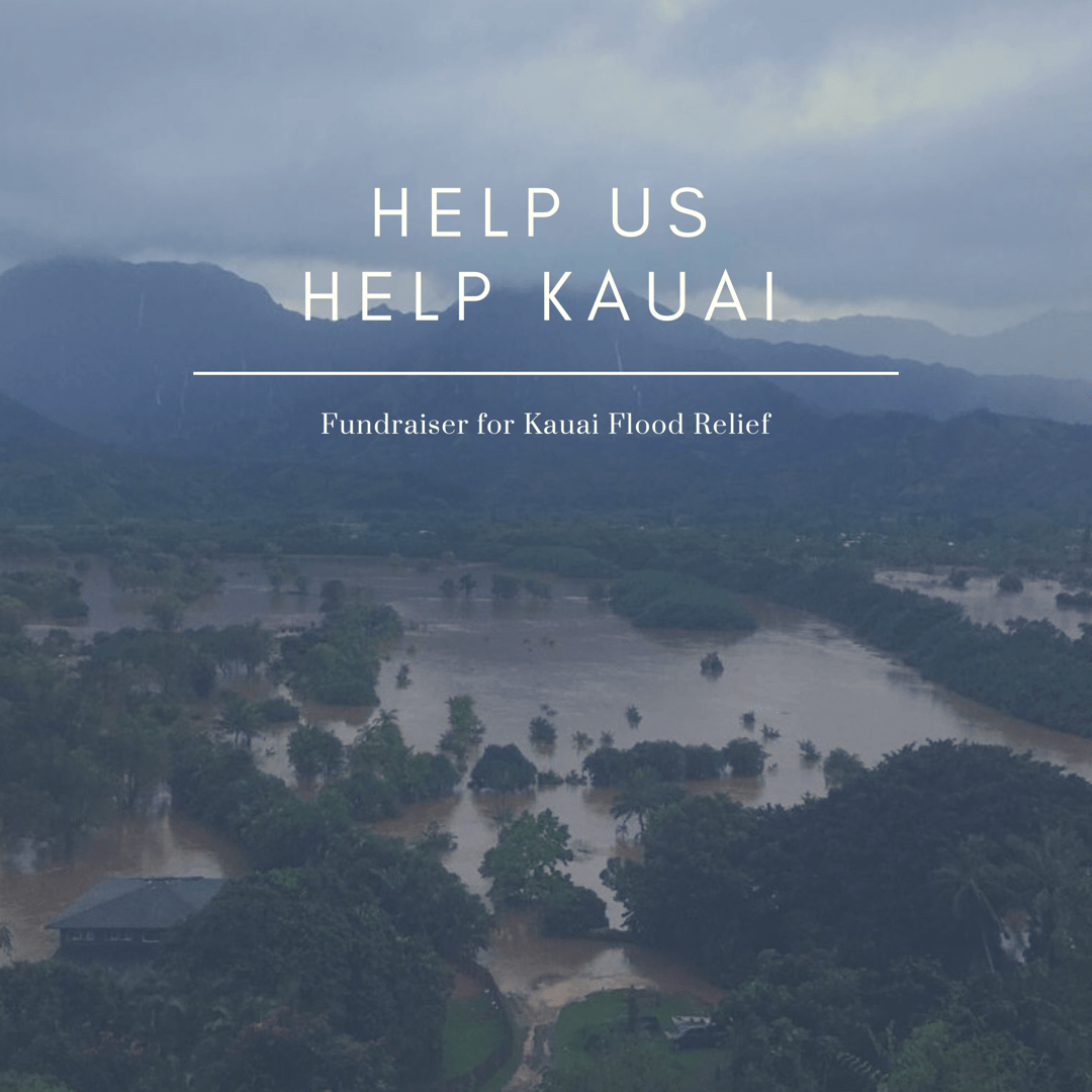 Fundraiser for Kauai Flood Relief