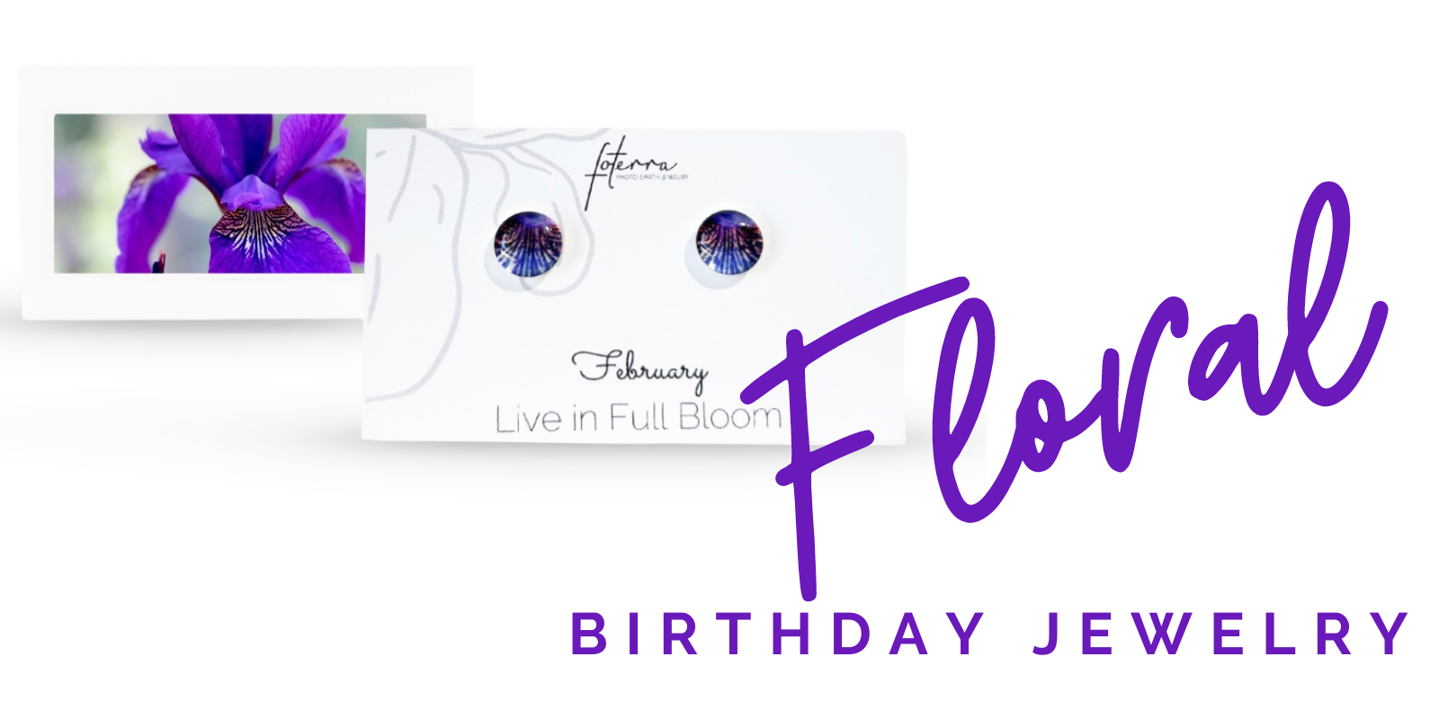 Birth Month Floral Jewelry