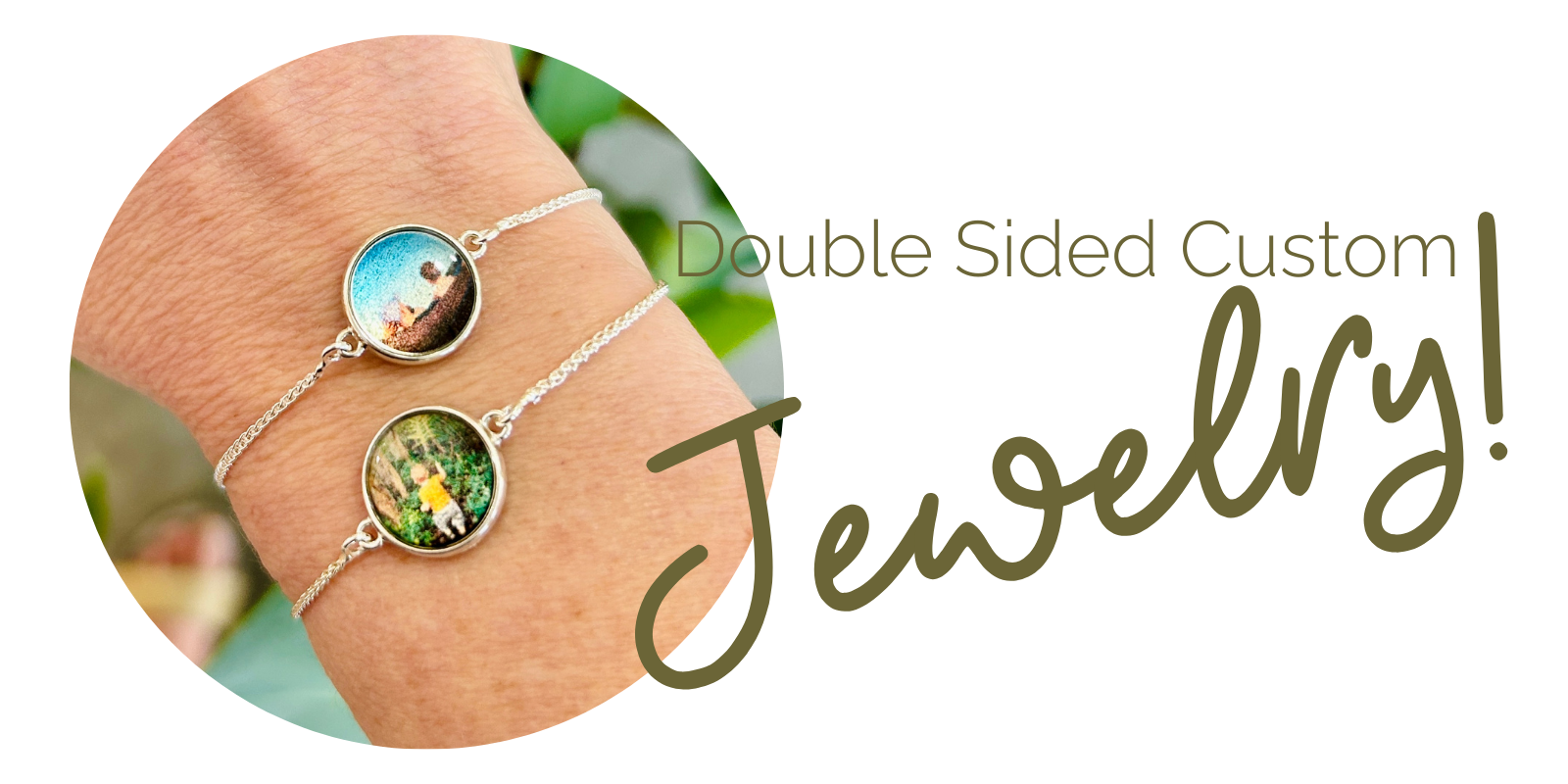 Custom Photo Jewelry For Portrait Photography