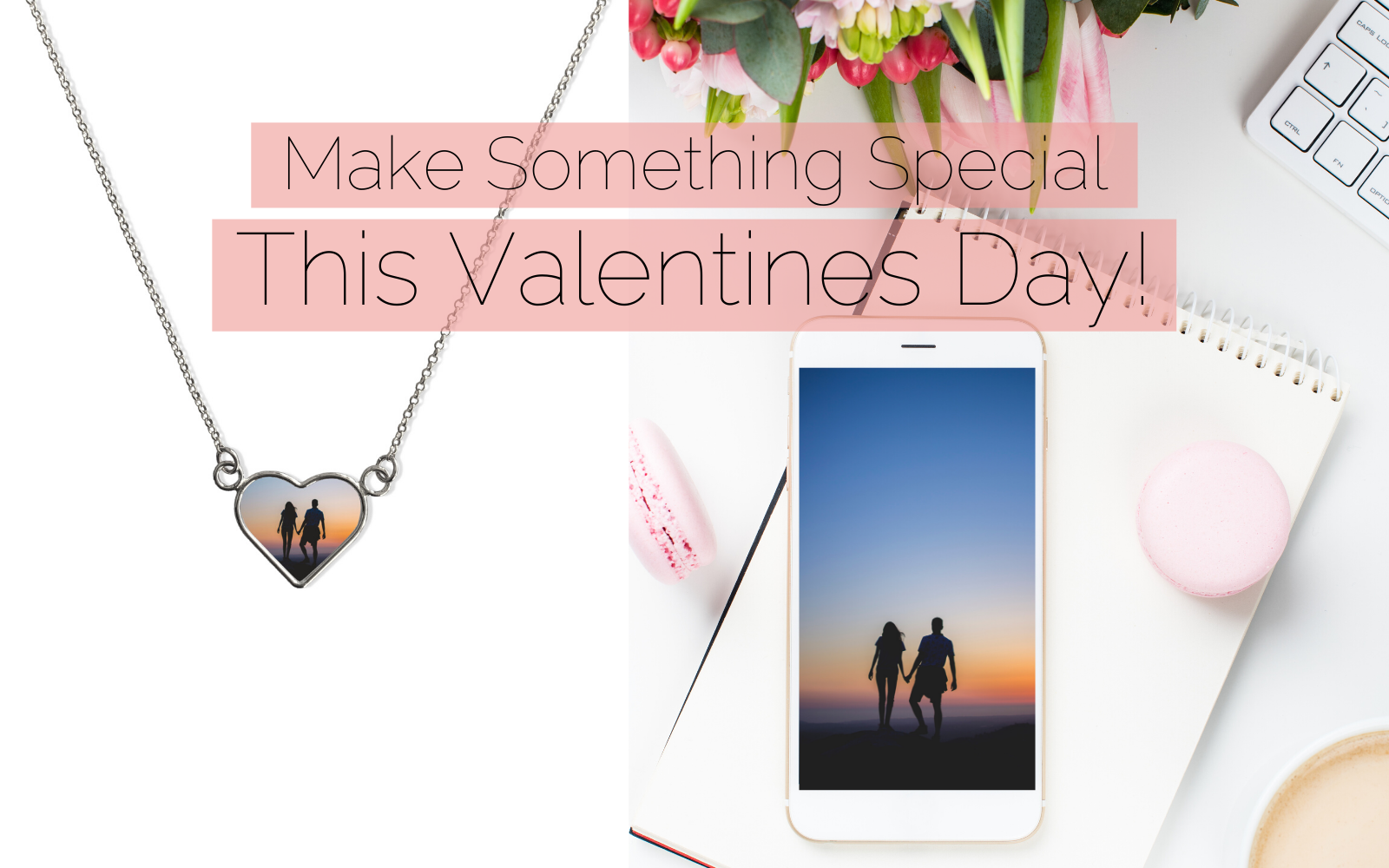 Custom Photo Jewelry Heart Collection