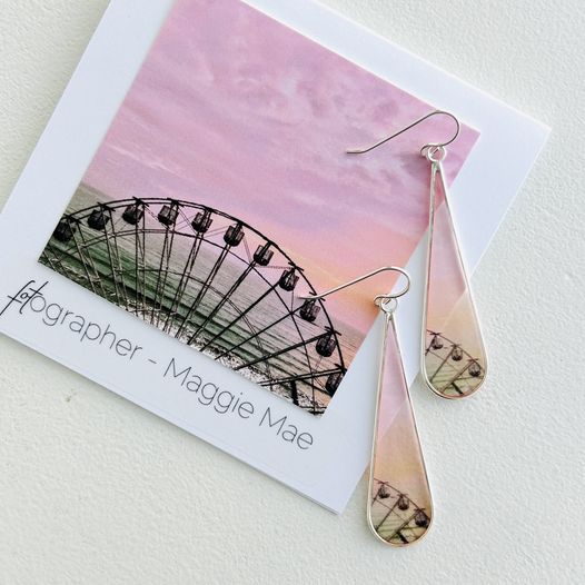 Ferris Wheel Earrings - Sale