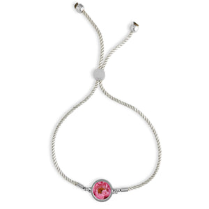 Birth Flower Bracelet - November - Peony