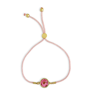 Birth Flower Bracelet - November - Peony