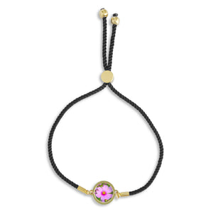 Birth Flower Bracelet - October - Cosmos