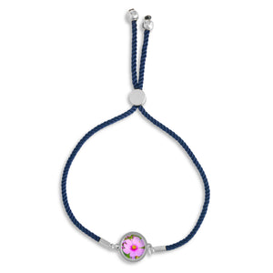 Birth Flower Bracelet - October - Cosmos