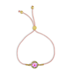 Birth Flower Bracelet - October - Cosmos