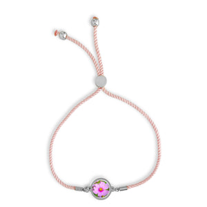 Birth Flower Bracelet - October - Cosmos