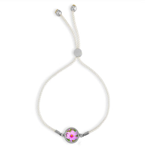 Birth Flower Bracelet - October - Cosmos