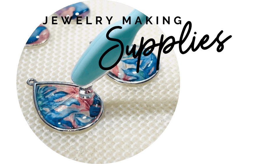 Sterling Silver Open Bezel Settings & Charms