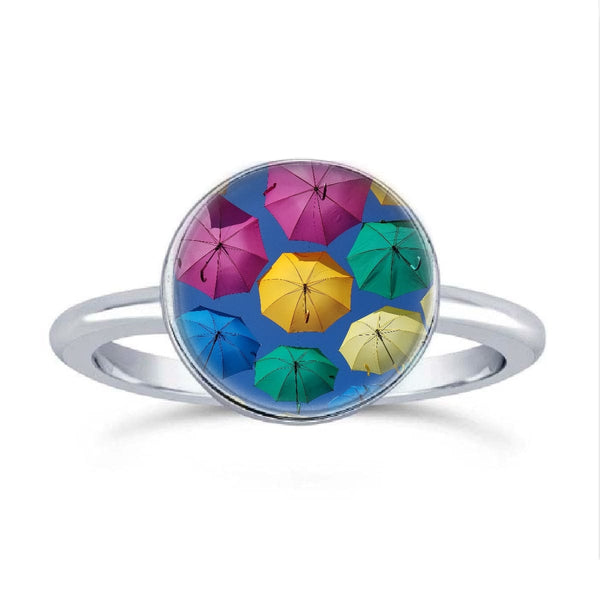 Umbrellas Ring Foterra Jewelry