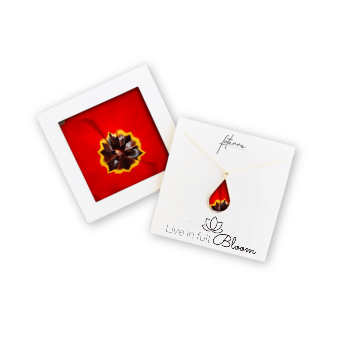 Garden Inspired Floral Necklace by Alisha Ard 