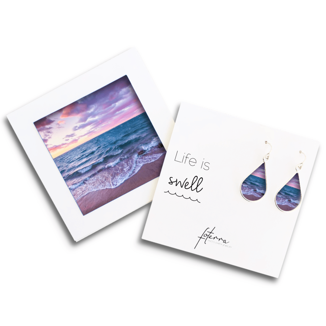 Cape Cod Sunrise Earrings by Allie Richards