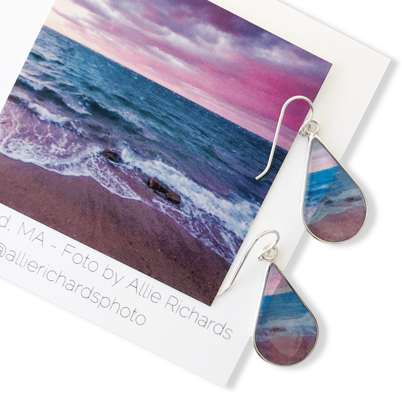 Cape Cod Sunrise Earrings by Allie Richards