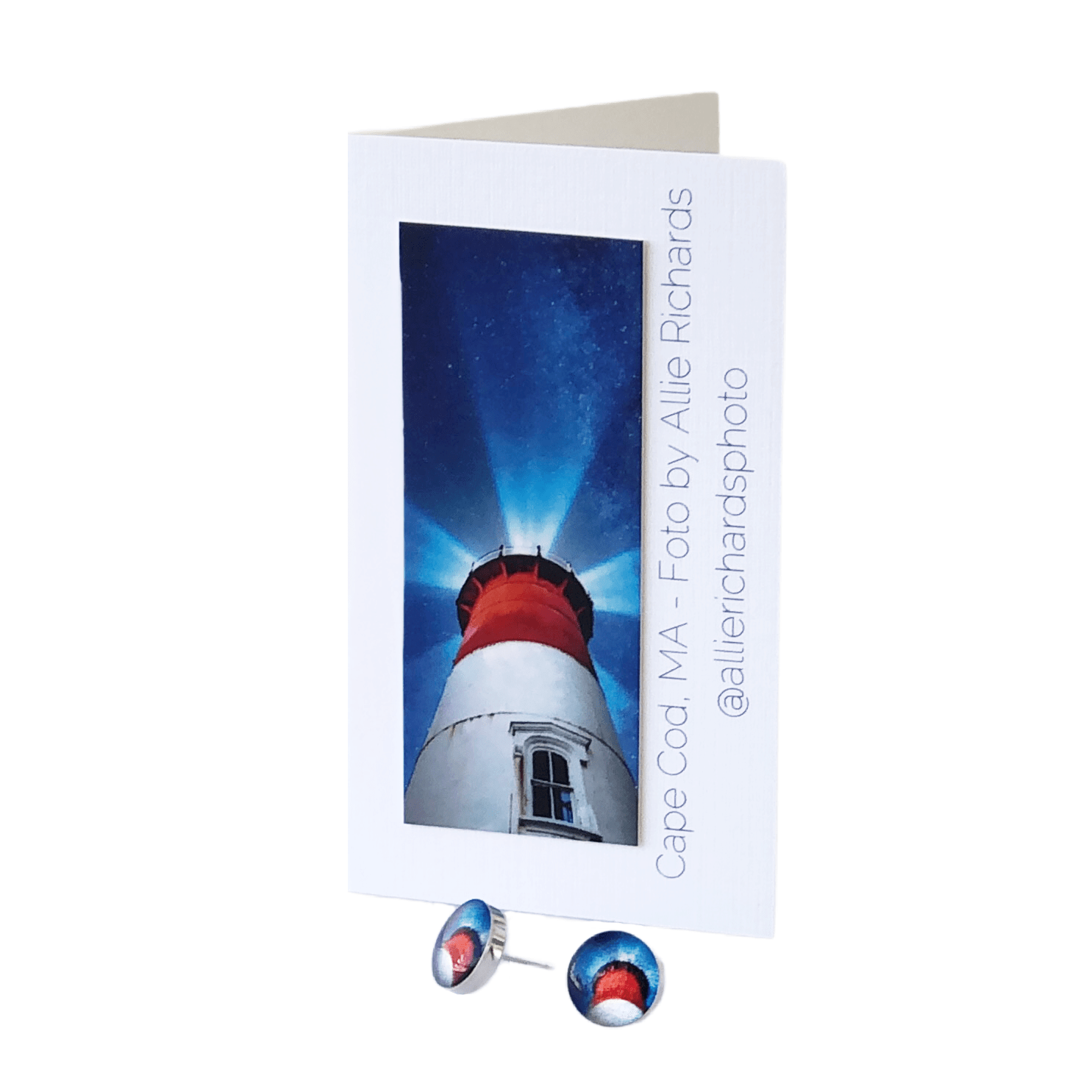 Cape Cod Lighthouse Post Earrings Allie Richards