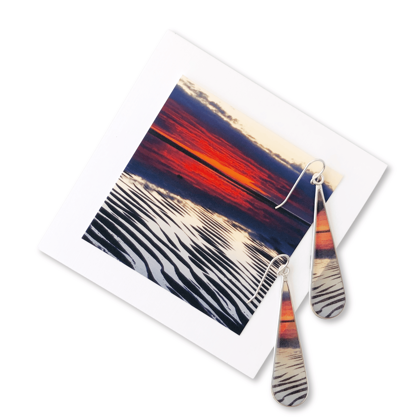 New England Sunset Earrings by Allie Richards
