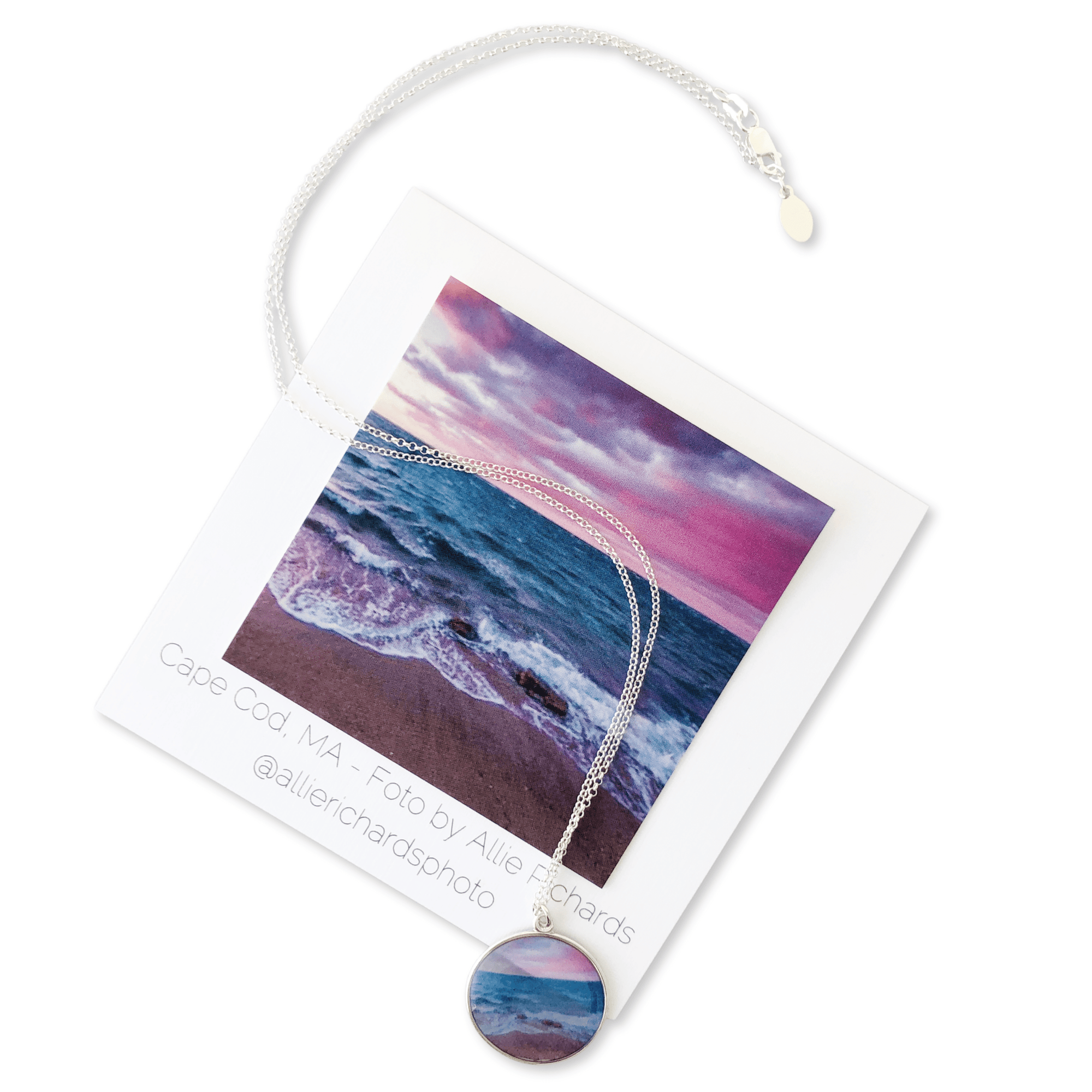 Cape Cod Sunrise Necklace by Allie Richards