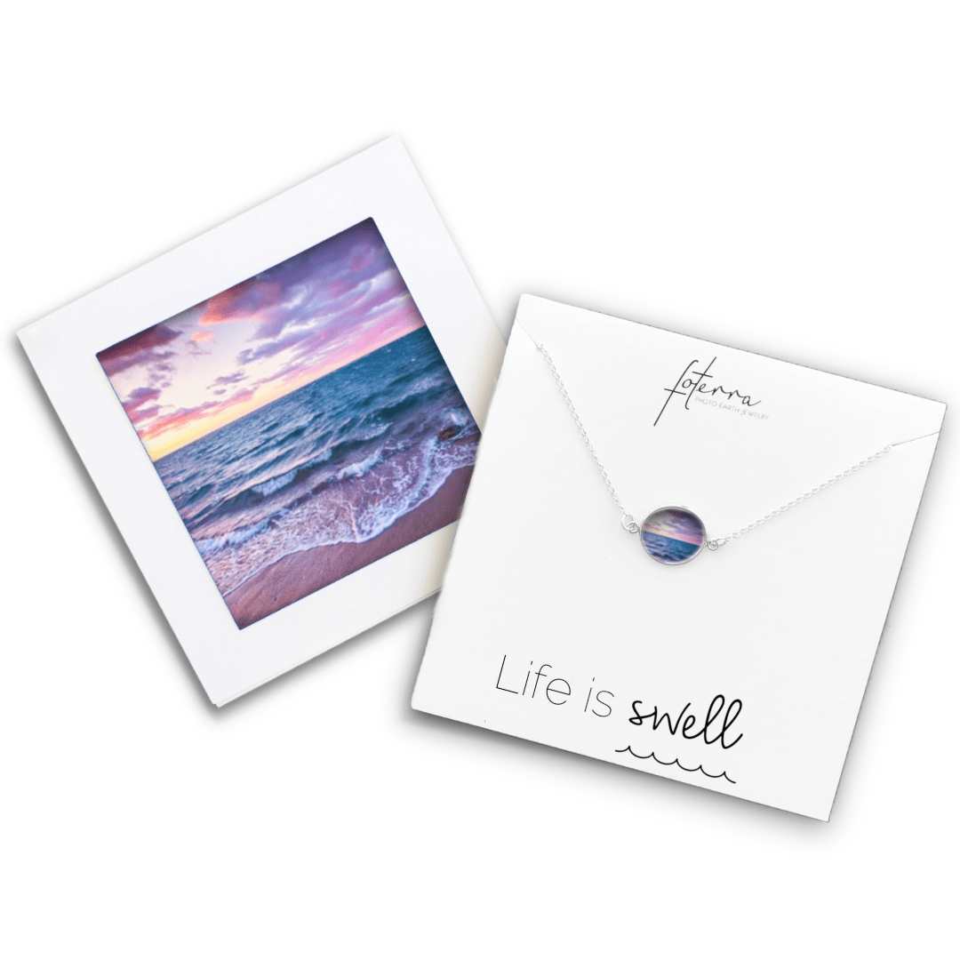 Cape Cod Sunrise Necklace by Allie Richards