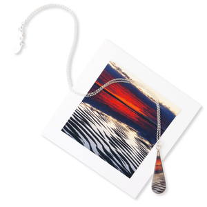 New England Sunset Necklace by Allie Richards