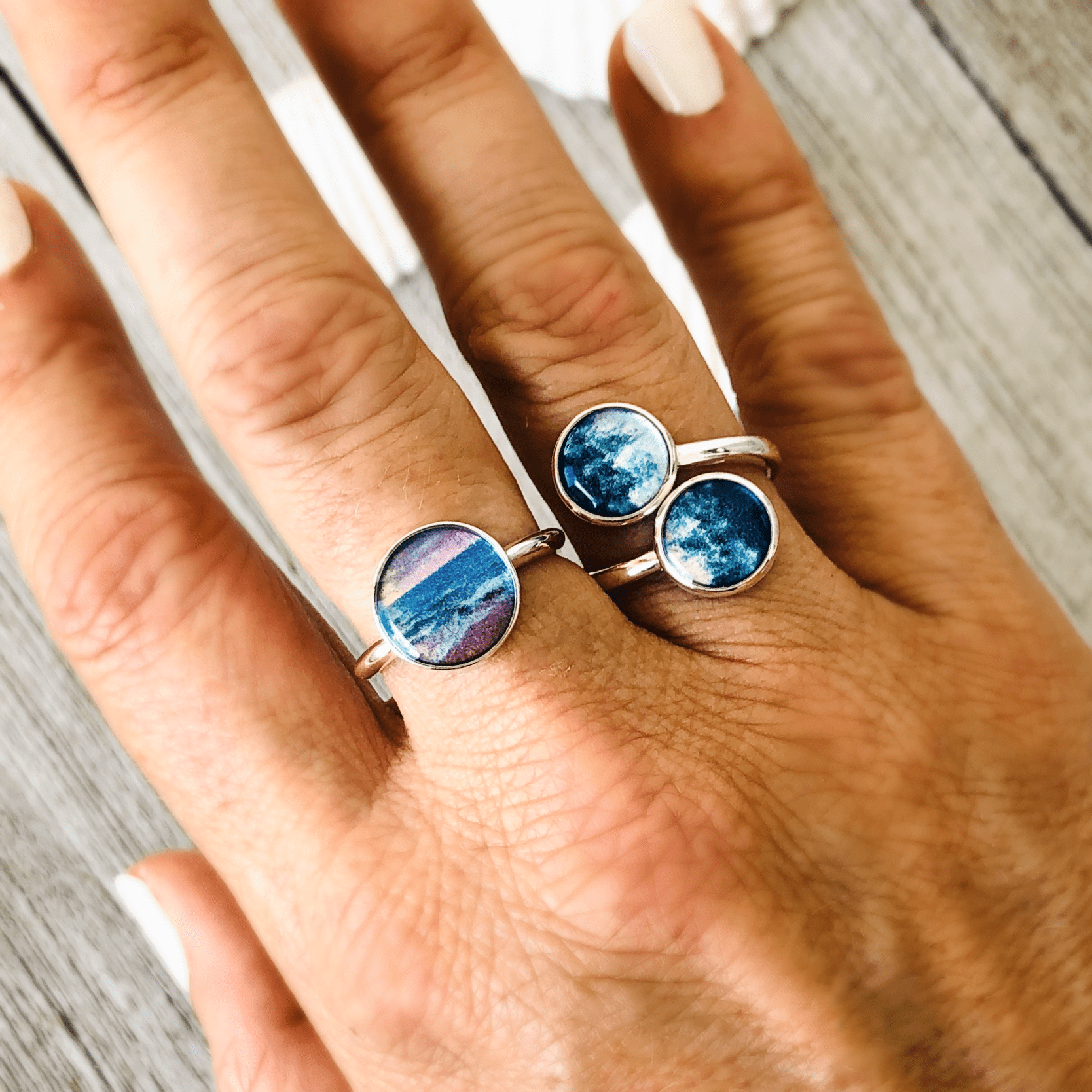 Cape Cod Sunrise Ring by Allie Richards
