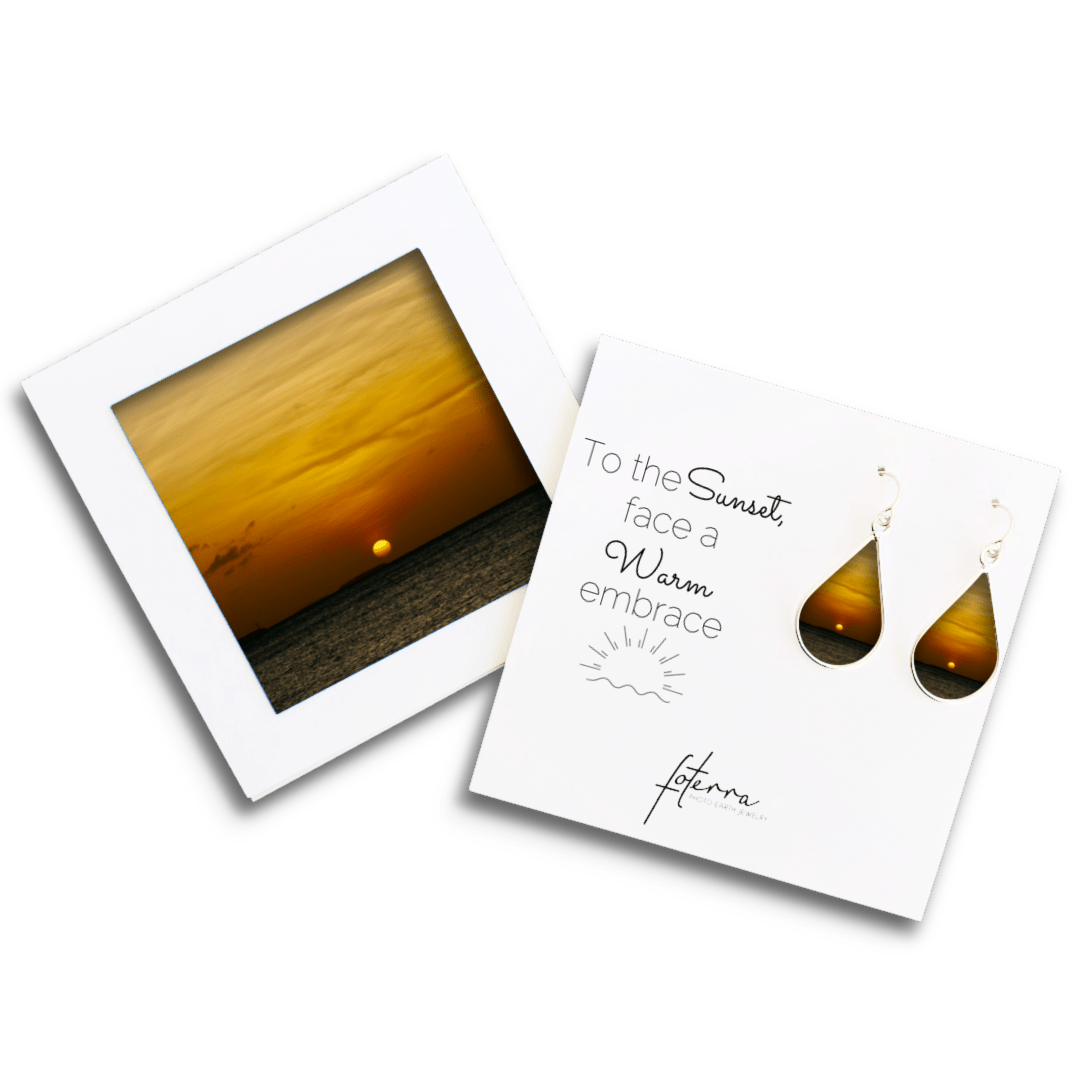 Florida Keys Sunset Earrings by Bev Conte