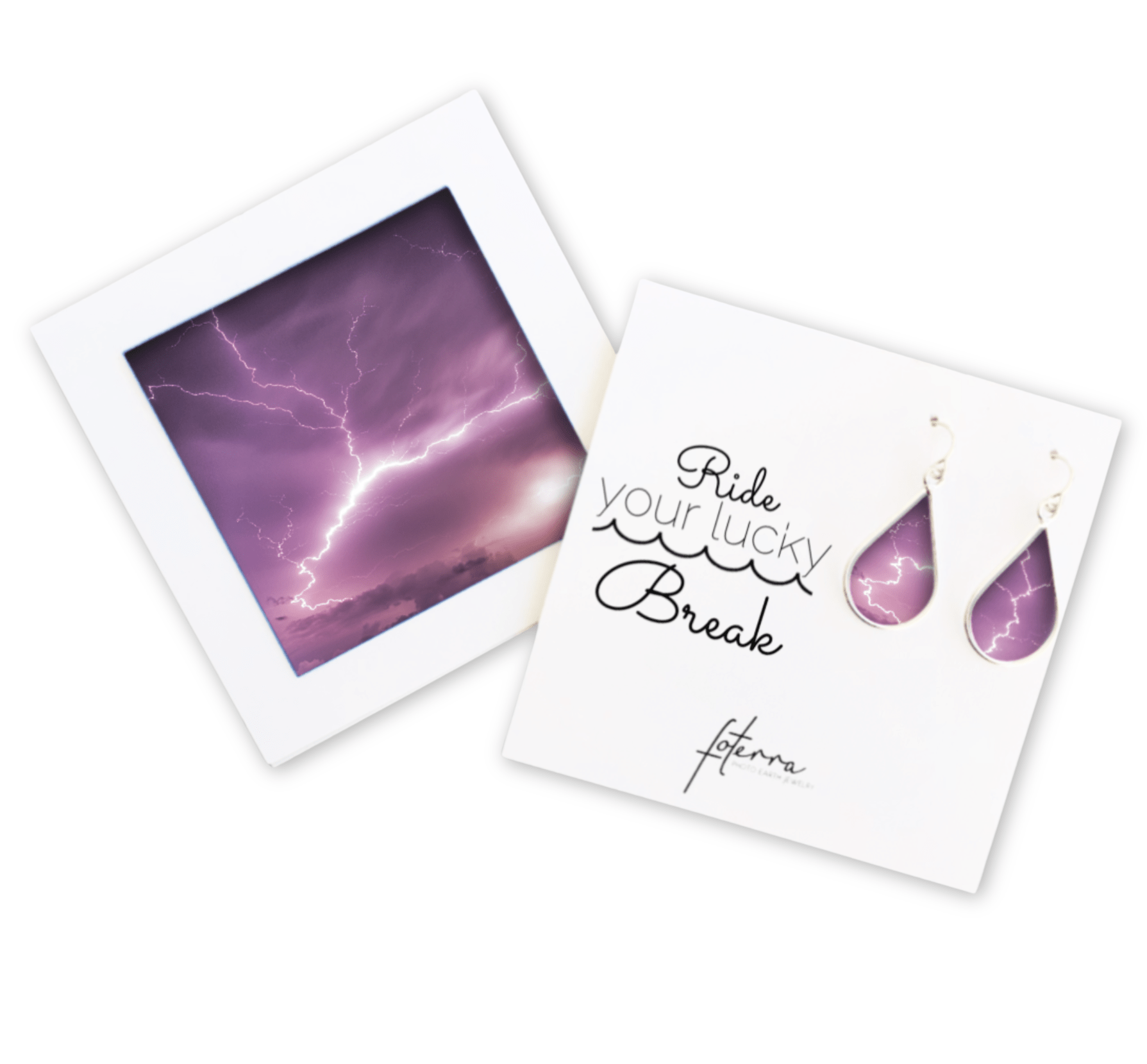 Lightning Bolt Earrings by Carissa Photopoulos