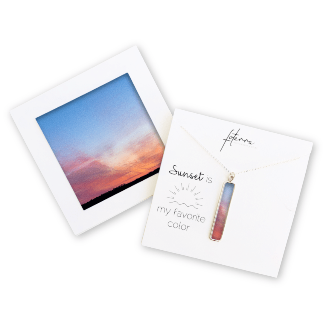 Midwest Sunset Necklace by Carissa Photopoulos