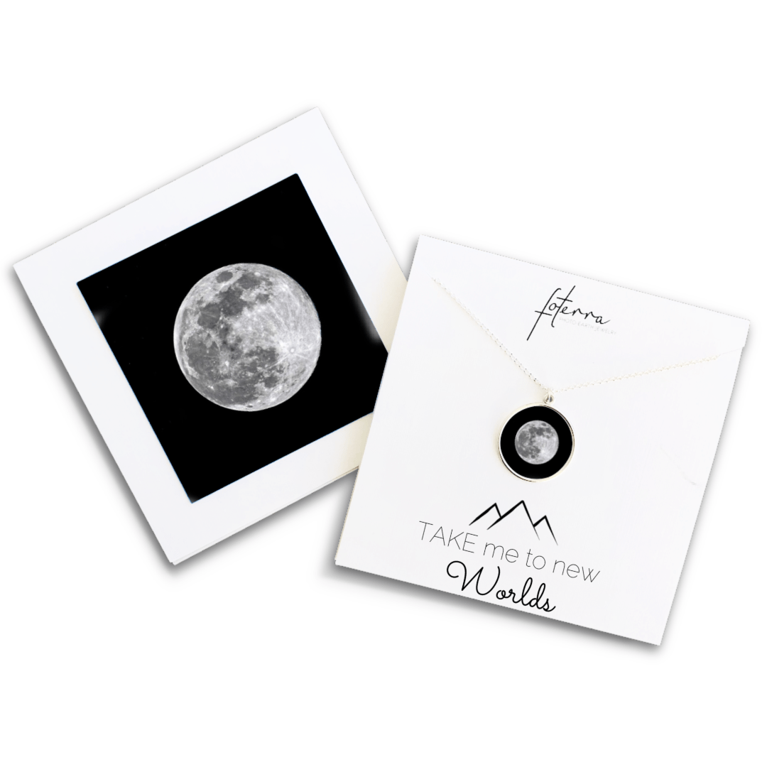 Full Moon Necklace by Carissa Photopoulos