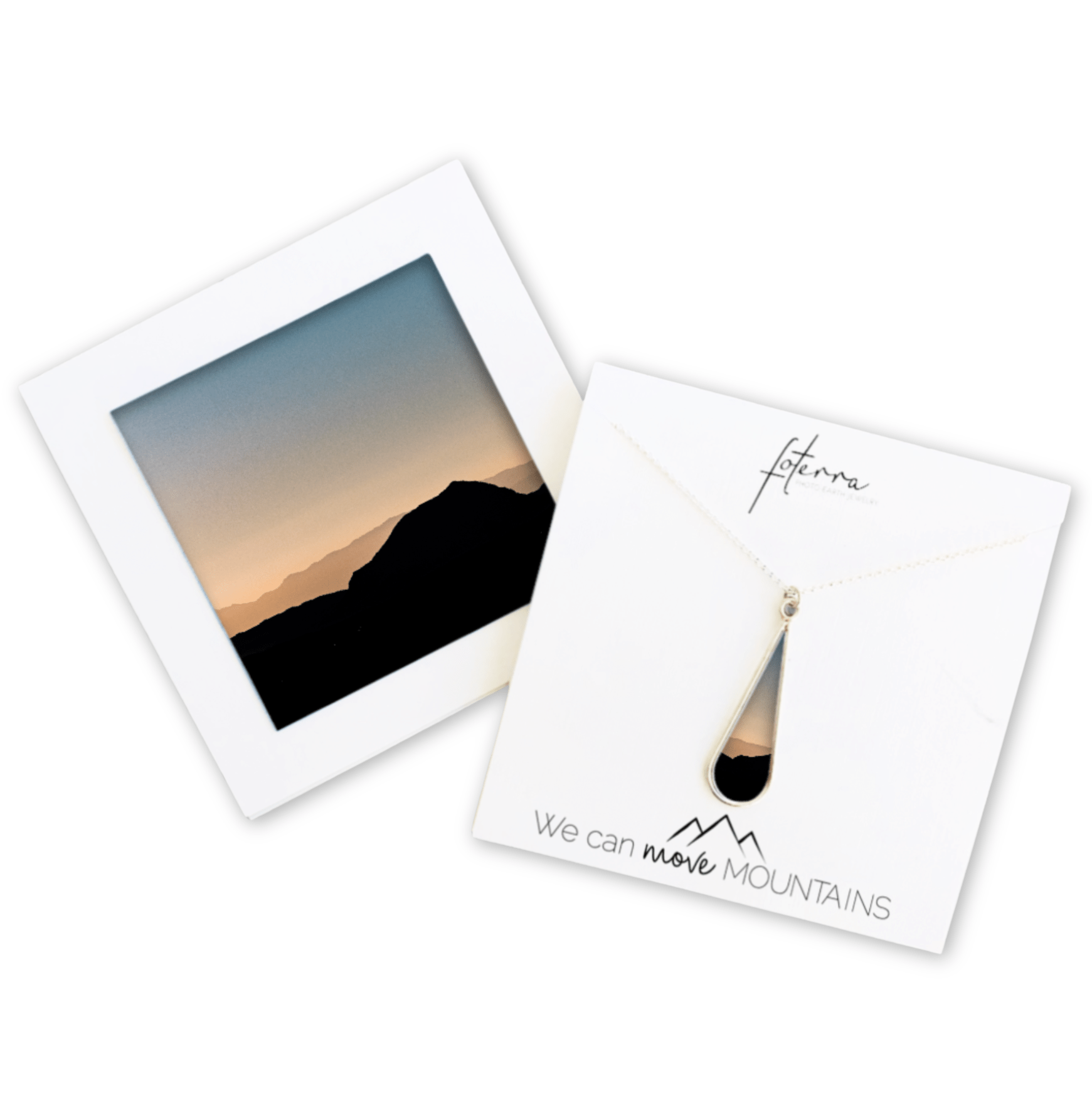 Mountain Sunset Necklace by Carissa Photopoulos