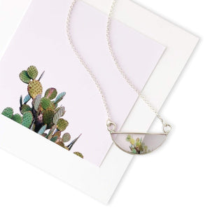 Cactus Necklace by Chloe Masco