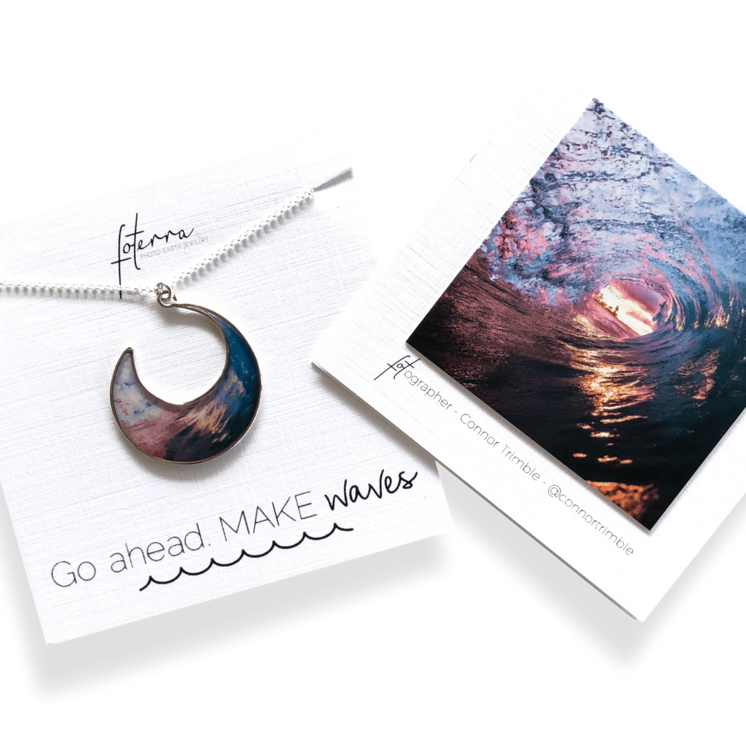 Hawaiian Wave Necklace by Connor Trimble