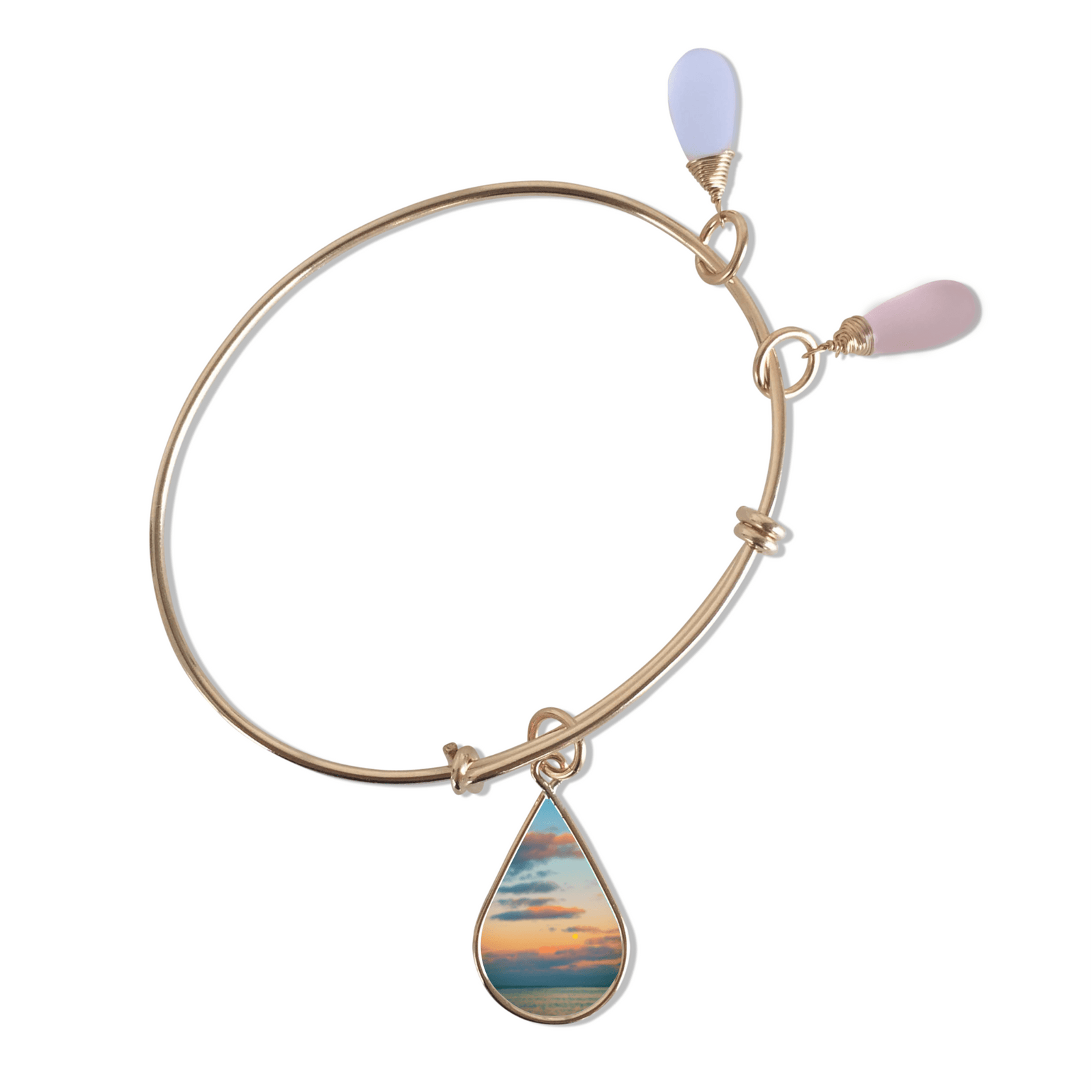 Hawaiian Ocean Sunset Bangle by Foterra Jewelry